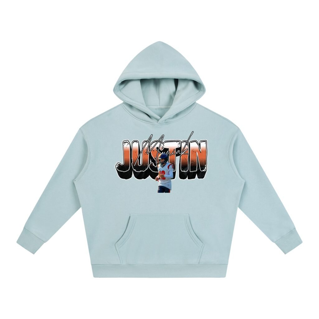Justin Muniak Oversize Fleeced Hoodie
