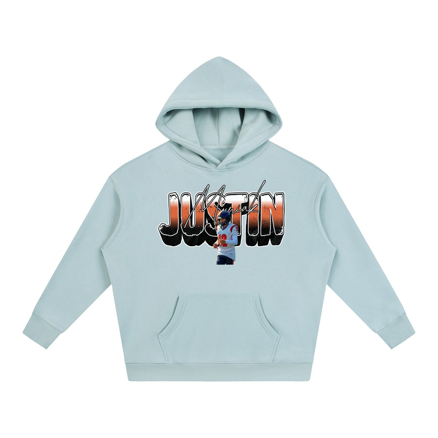 Justin Muniak Oversize Fleeced Hoodie - Image 3