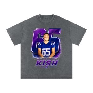 Stephen Kish Snow Washed Oversized TEE - Image 4