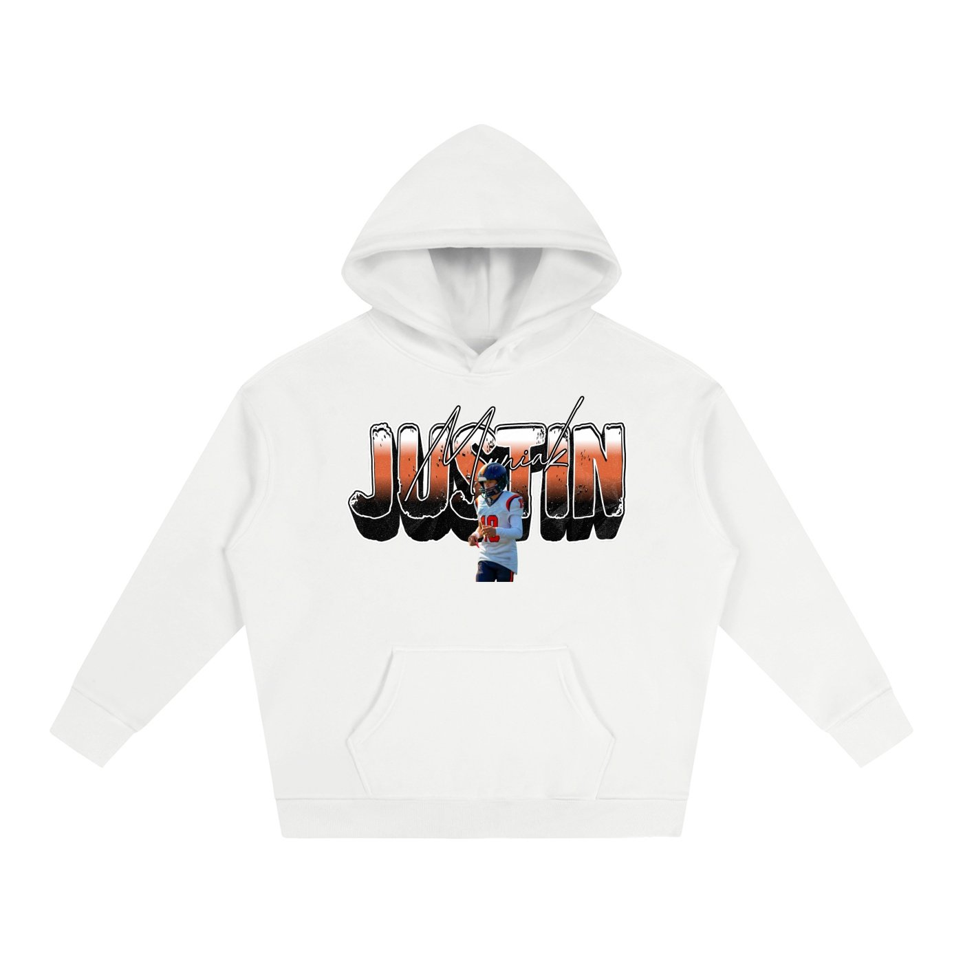 Justin Muniak Oversize Fleeced Hoodie - Image 2