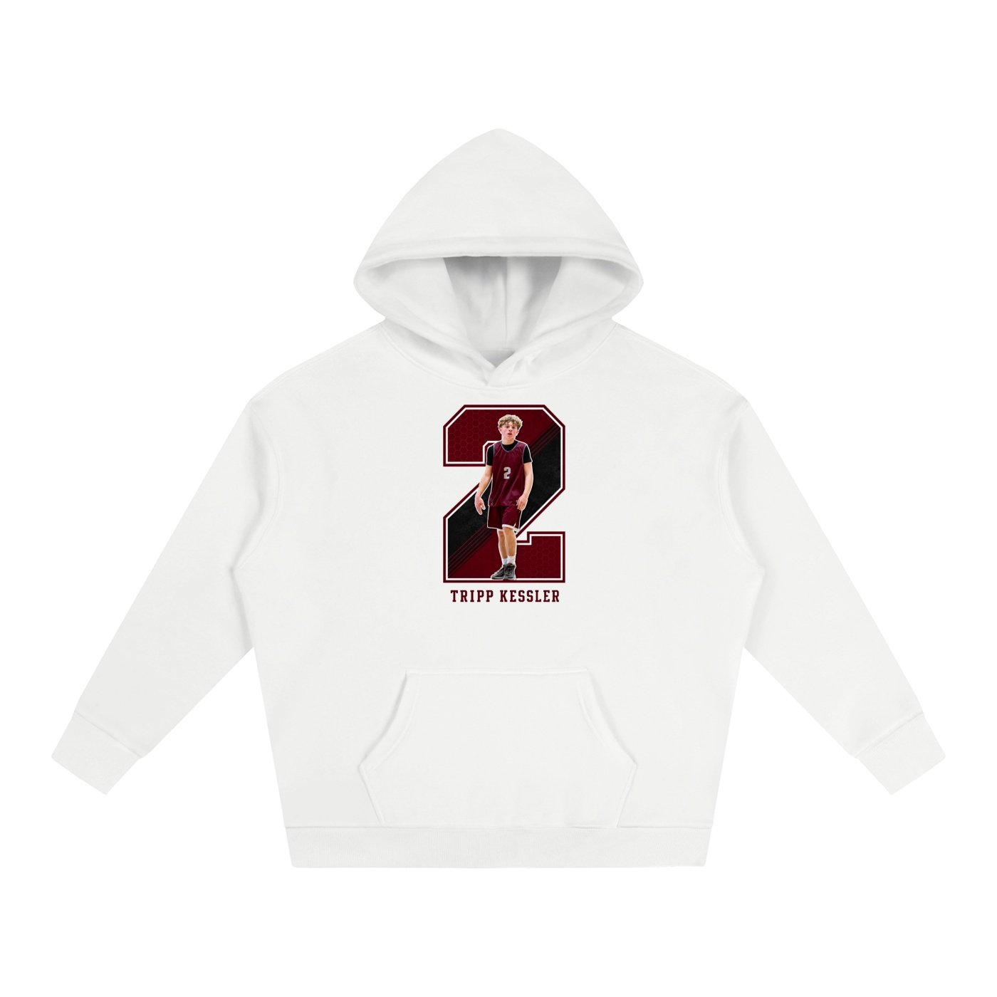 Tripp Kessler Oversize Fleeced Hoodie - Image 2