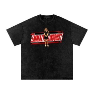 Emmalyn Lindquist  Snow Washed Oversized TEE - Image 1