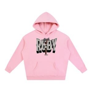 Ruby wills Oversize Fleeced Hoodie - Image 5