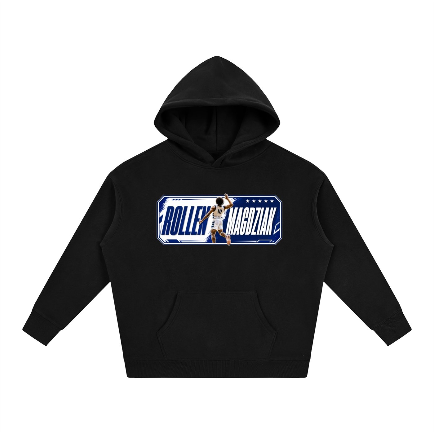 Rollen Magdziak Oversize Fleeced Hoodie - Image 1