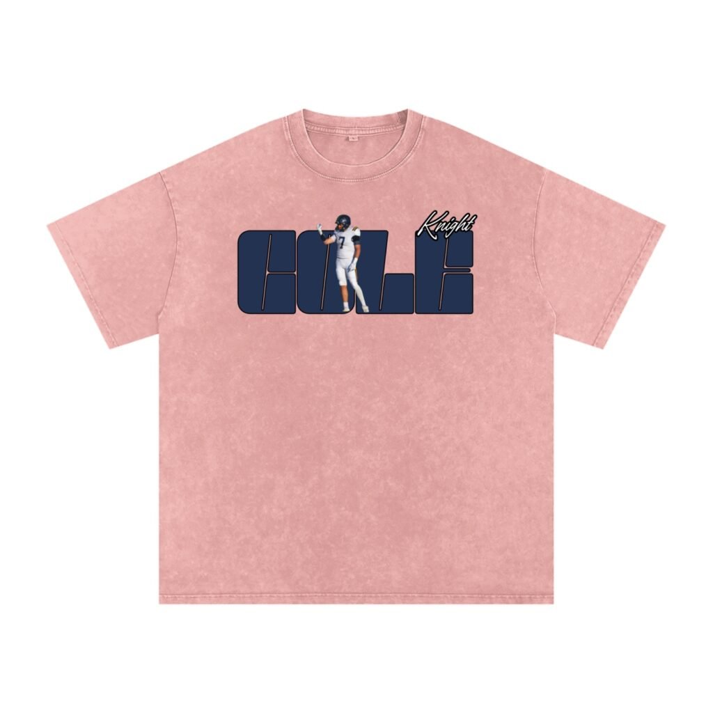 Cole Knight Snow Washed Oversized TEE