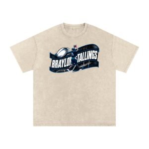Braylon Snow Washed Oversized TEE - Image 2