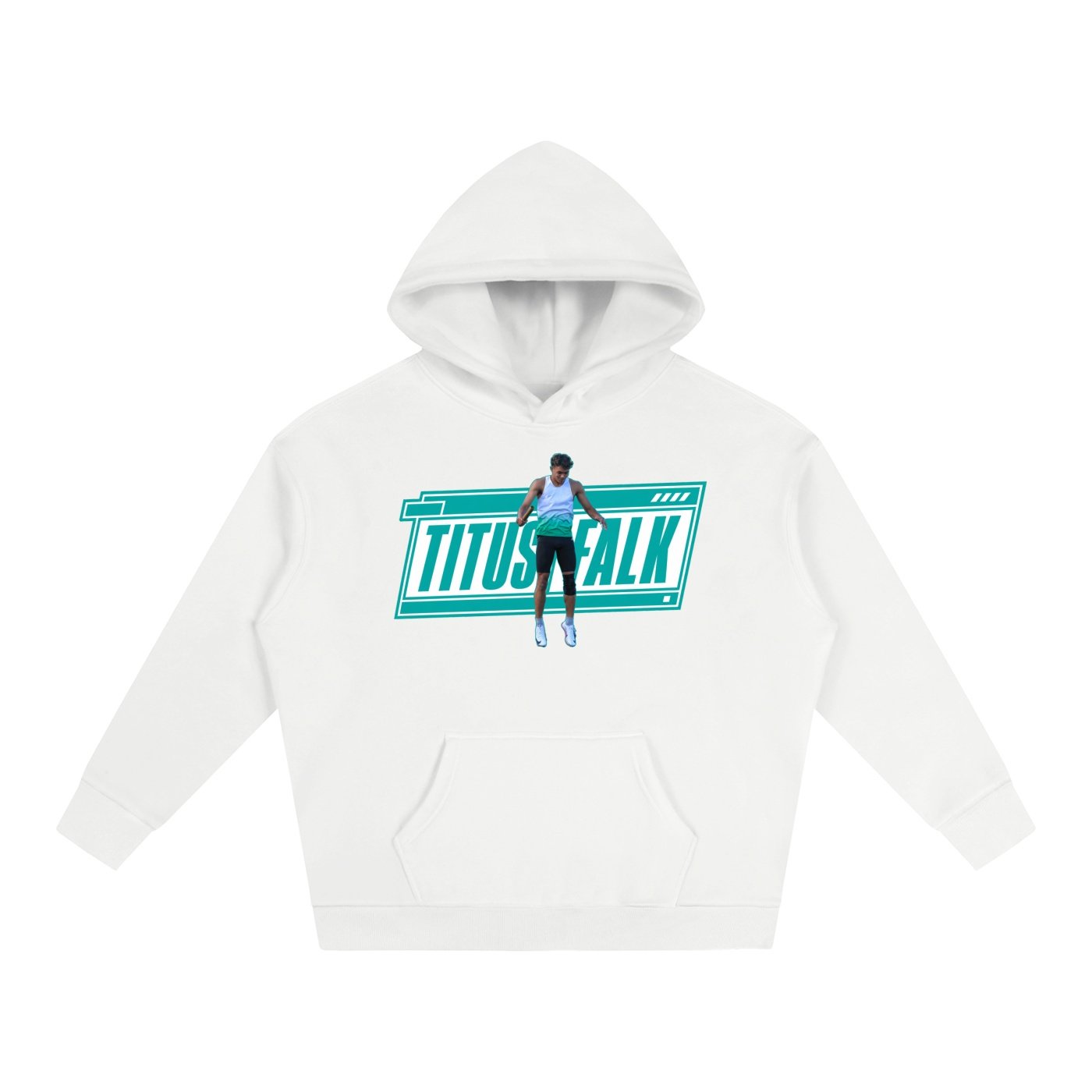 Titus Falk Oversize Fleeced Hoodie - Image 2