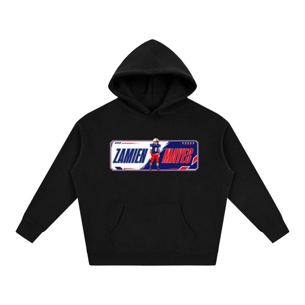 Zamien Lee Mayes Oversize Fleeced Hoodie