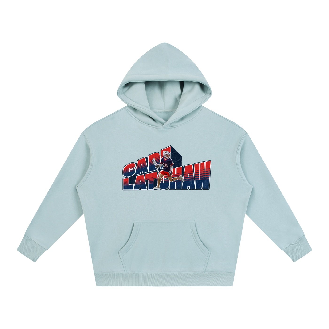Cade Latchaw Oversize Fleeced Hoodie - Image 3