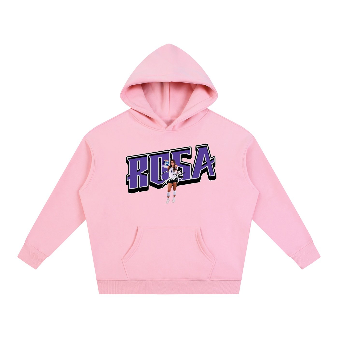 Rosa Smith Oversize Fleeced Hoodie - Image 5