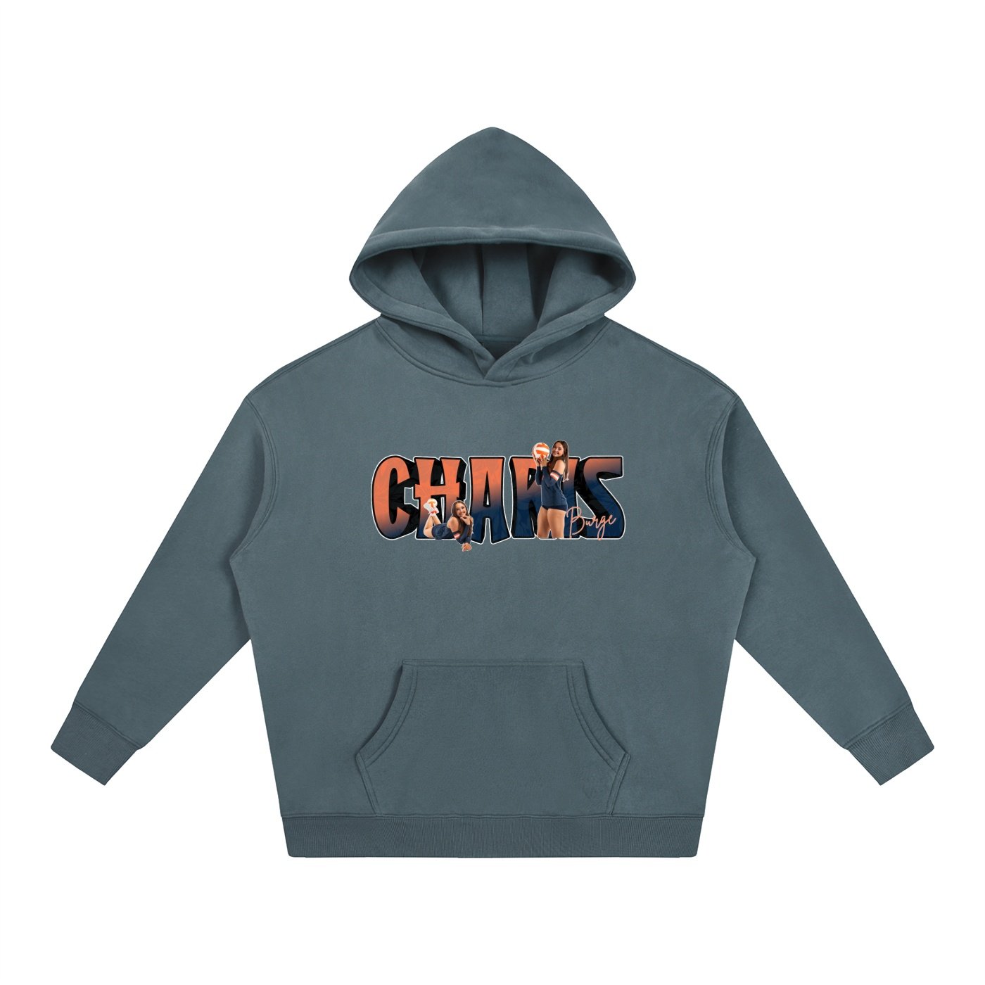 Charis Burge Oversize Fleeced Hoodie - Image 4