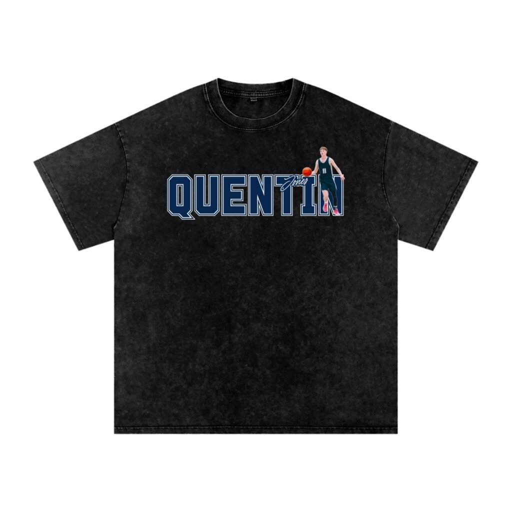 Quentin Jones Snow Washed Oversized TEE