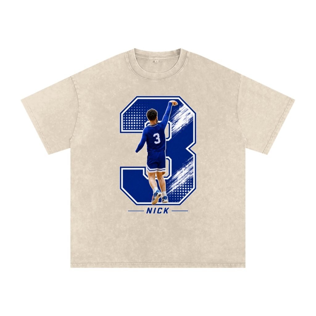 Nick Parker Snow Washed Oversized TEE