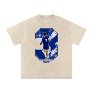Nick Parker Snow Washed Oversized TEE - Image 2