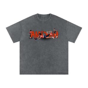 Amiyah Dunn Snow Washed Oversized TEE - Image 4