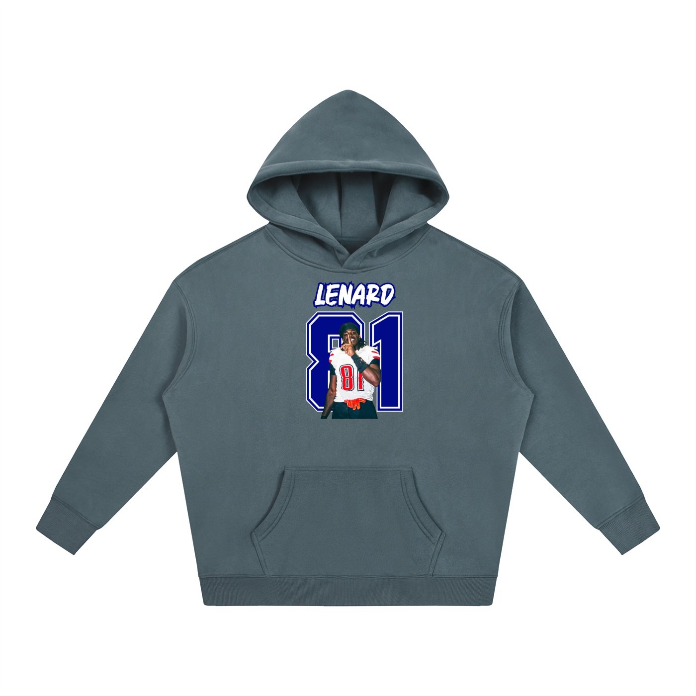 Lenard Antoine Oversize Fleeced Hoodie - Image 4