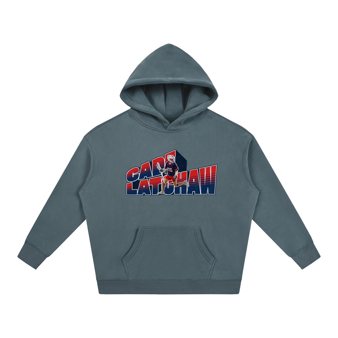 Cade Latchaw Oversize Fleeced Hoodie - Image 4