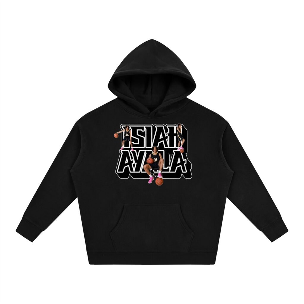 Isiah Ayala Oversize Fleeced Hoodie