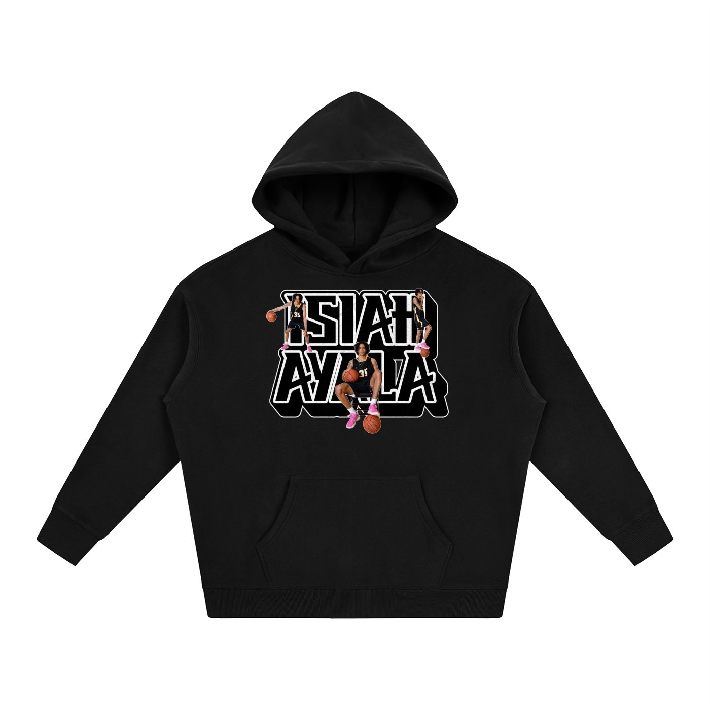 Isiah Ayala Oversize Fleeced Hoodie - Image 5