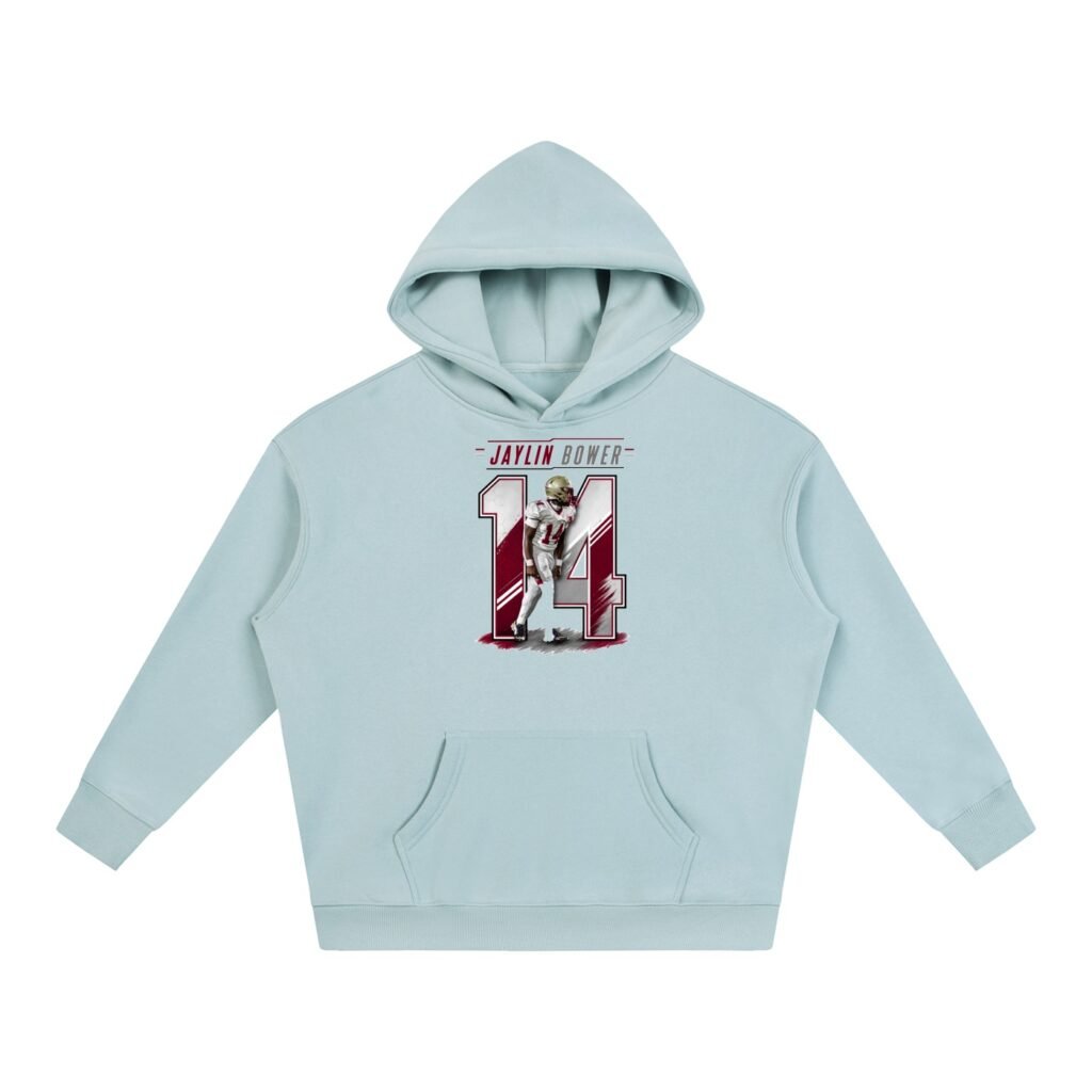Jaylin Bower Oversize Fleeced Hoodie