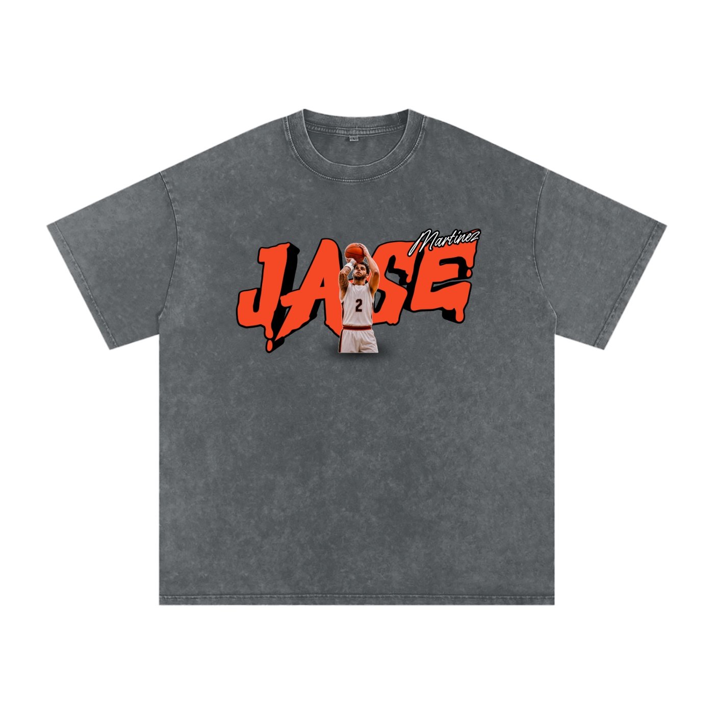 Jase Martinez Snow Washed Oversized TEE - Image 4