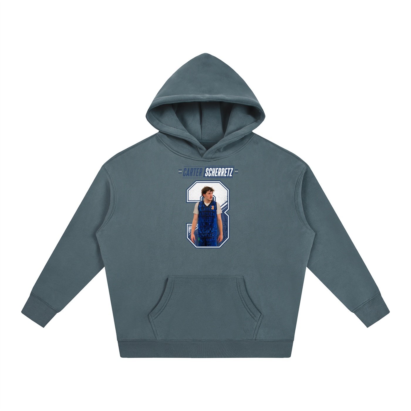 Carter Scherretz Oversize Fleeced Hoodie - Image 4
