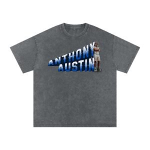 Anthony Austin Washed Oversized TEE - Image 4