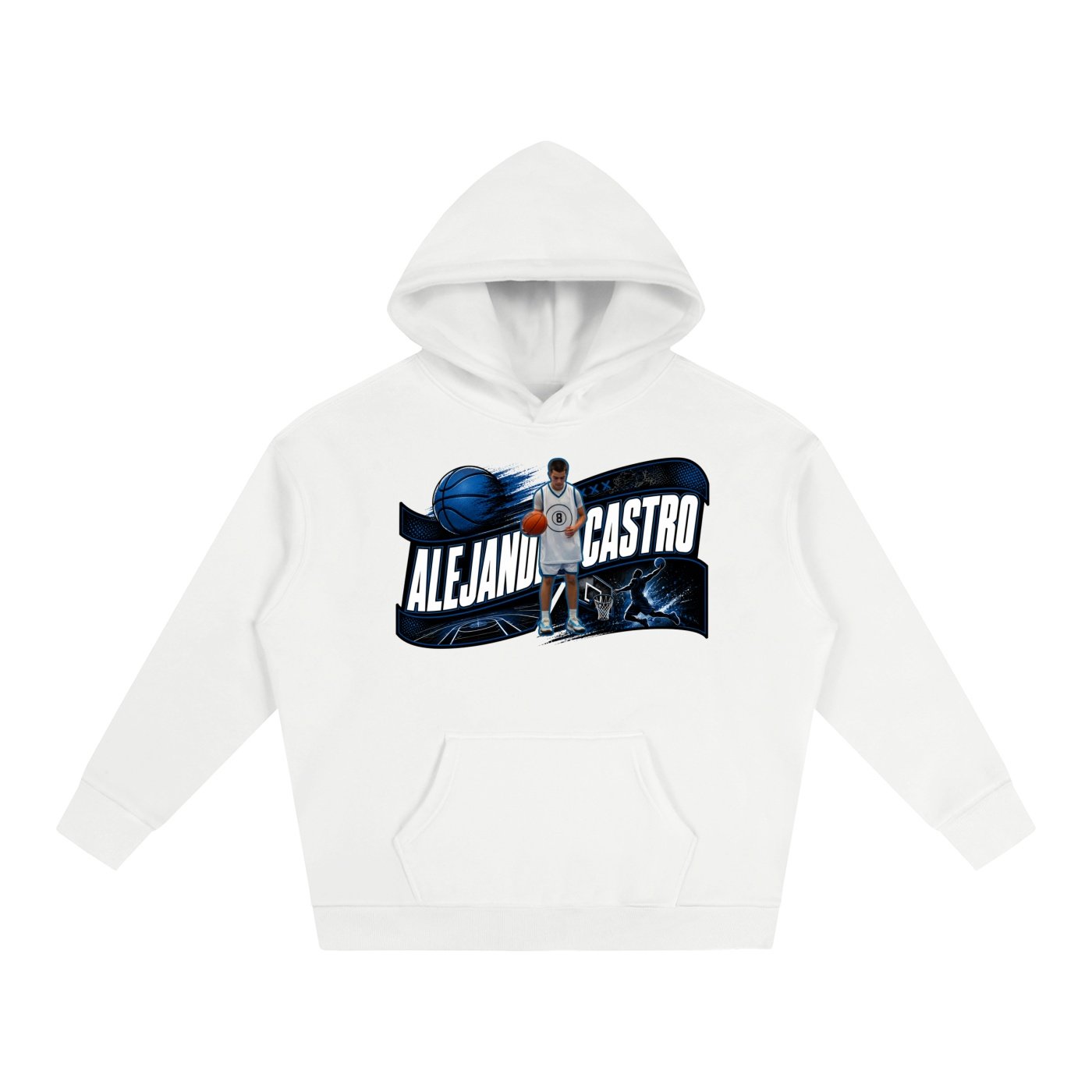 Alejandro Castro Oversize Fleeced Hoodie - Image 2