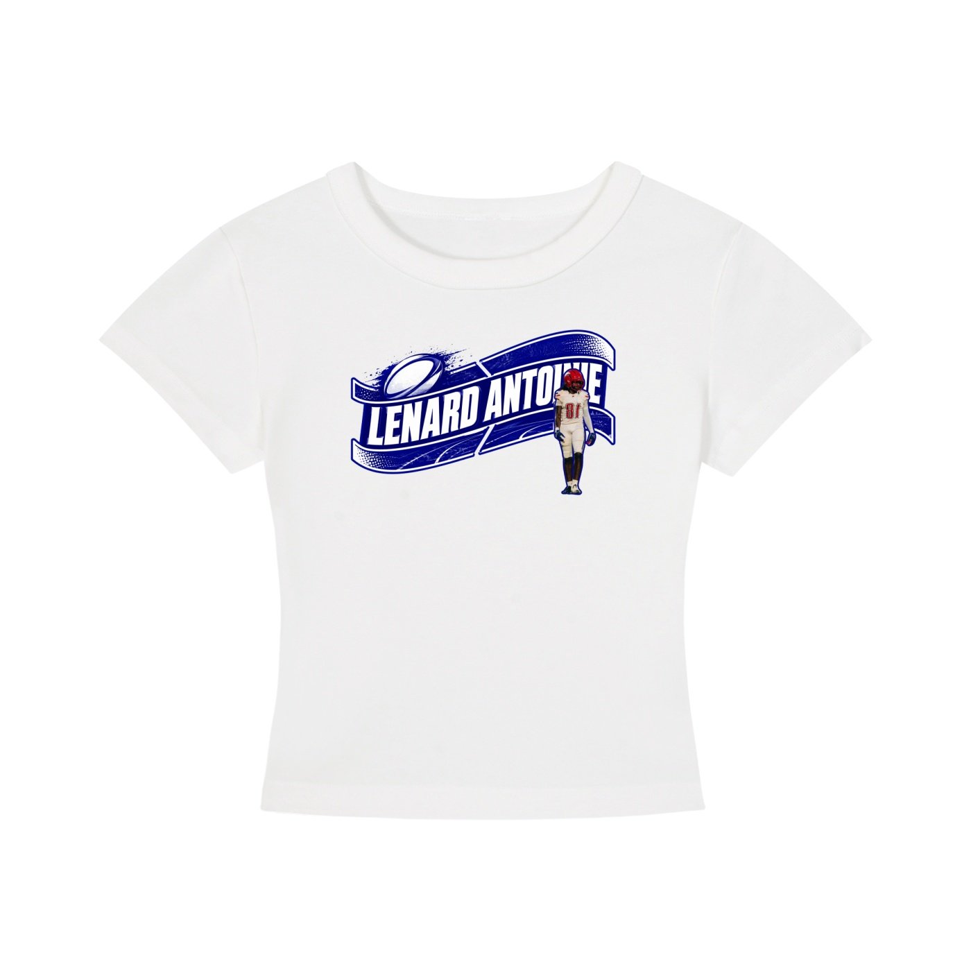 Lenard Antoine Women's CropTop - Image 2