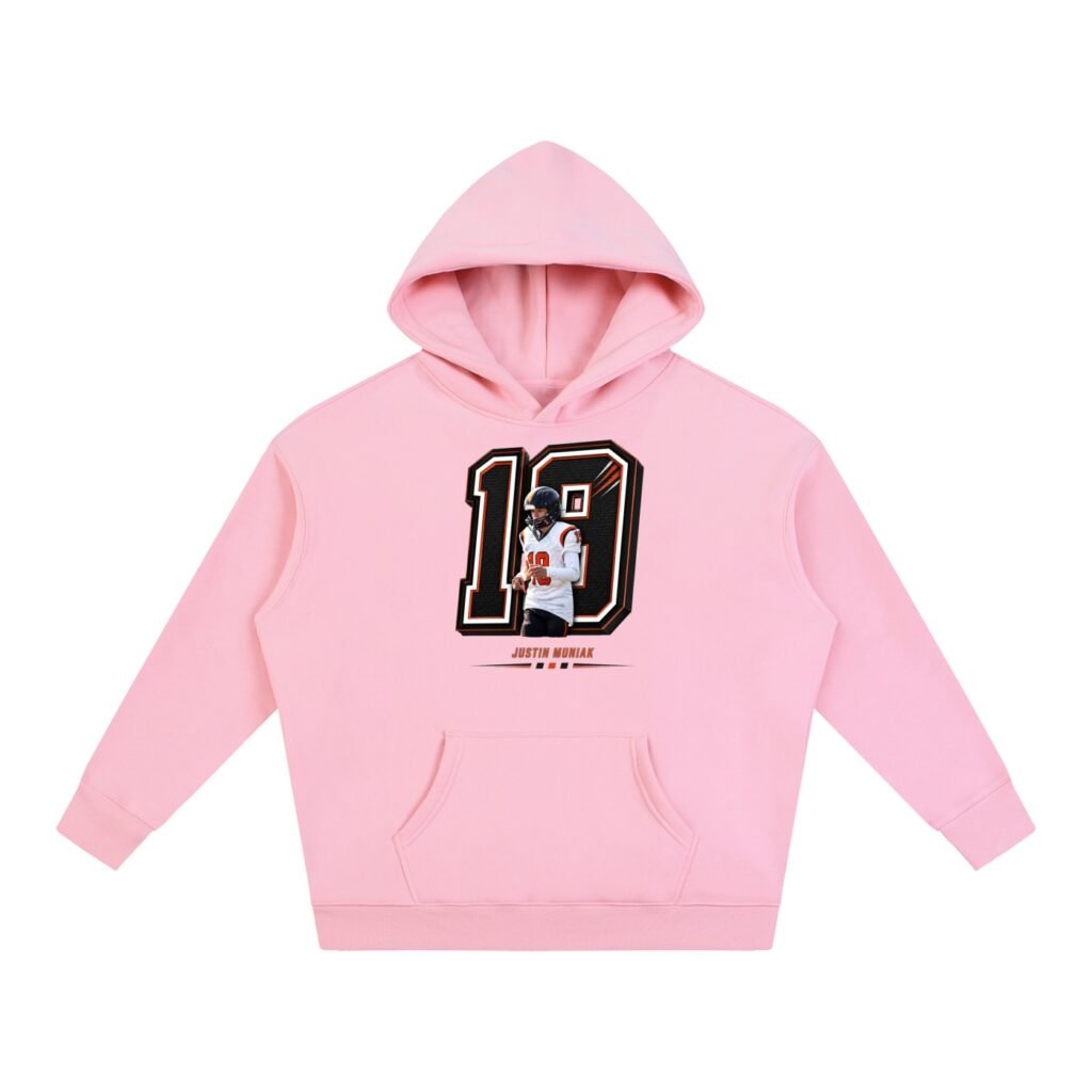 Justin Muniak Oversize Fleeced Hoodie