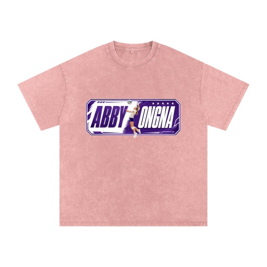 Abby Ongna Snow Washed Oversized TEE