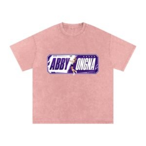 Abby Ongna Snow Washed Oversized TEE - Image 5