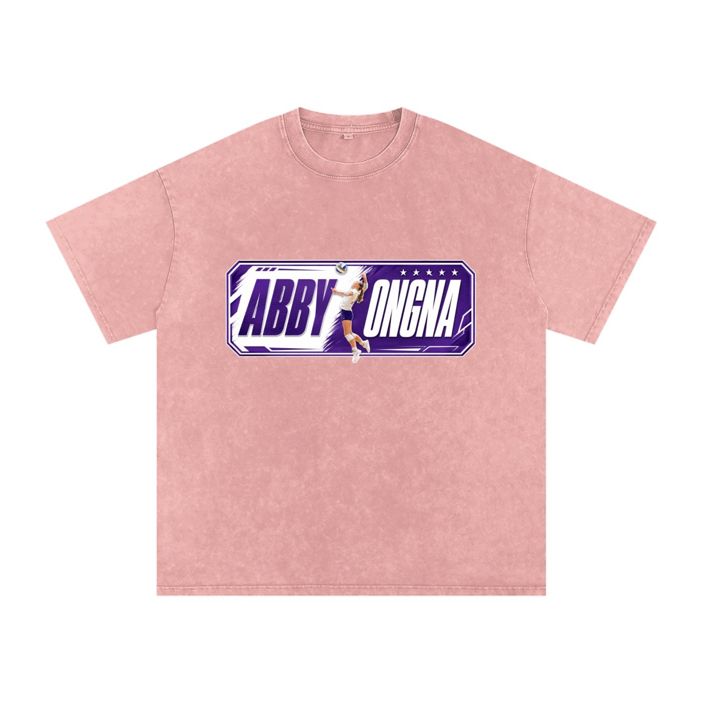 Abby Ongna Snow Washed Oversized TEE - Image 5