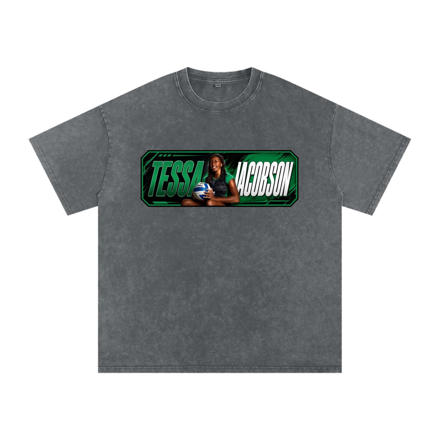 Tessa Jacobson Snow Washed Oversized TEE - Image 4