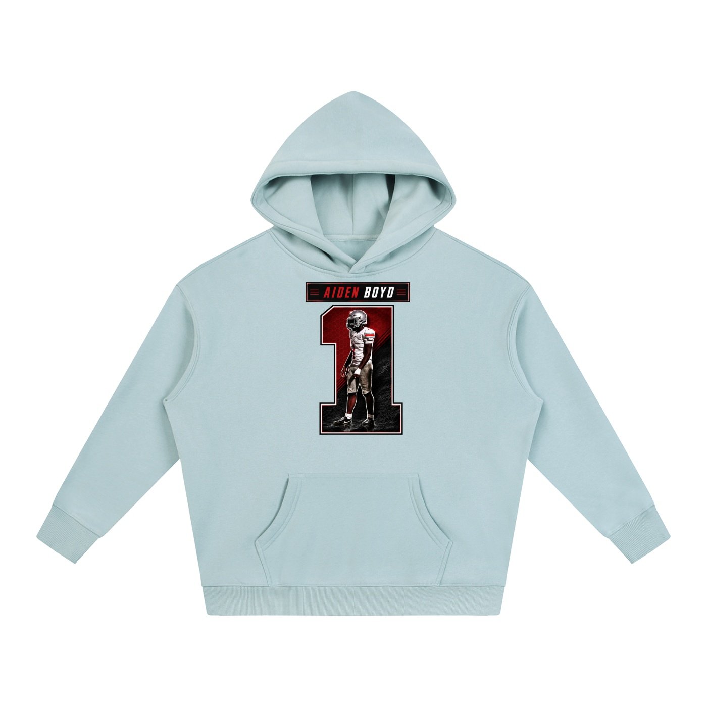 Aiden Boyd Oversize Fleeced Hoodie - Image 3