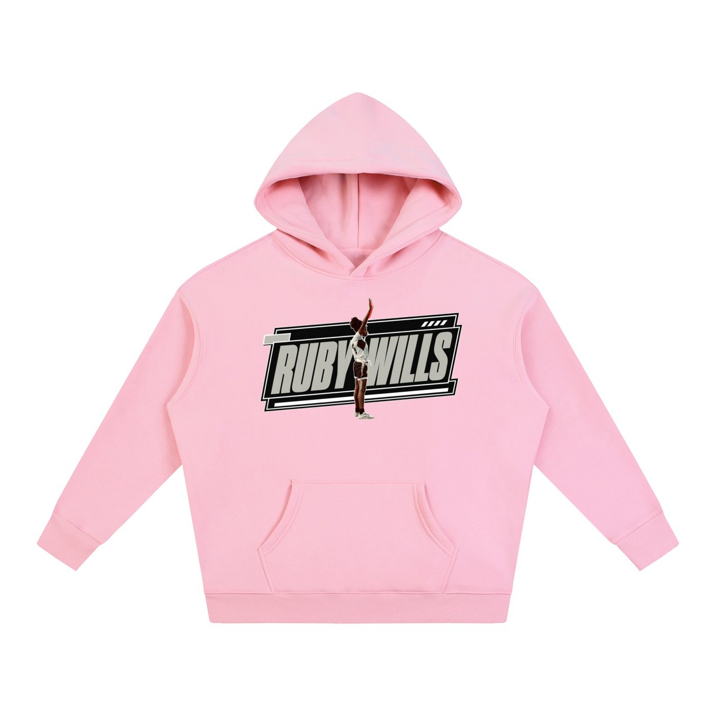 Ruby wills Oversize Fleeced Hoodie - Image 5