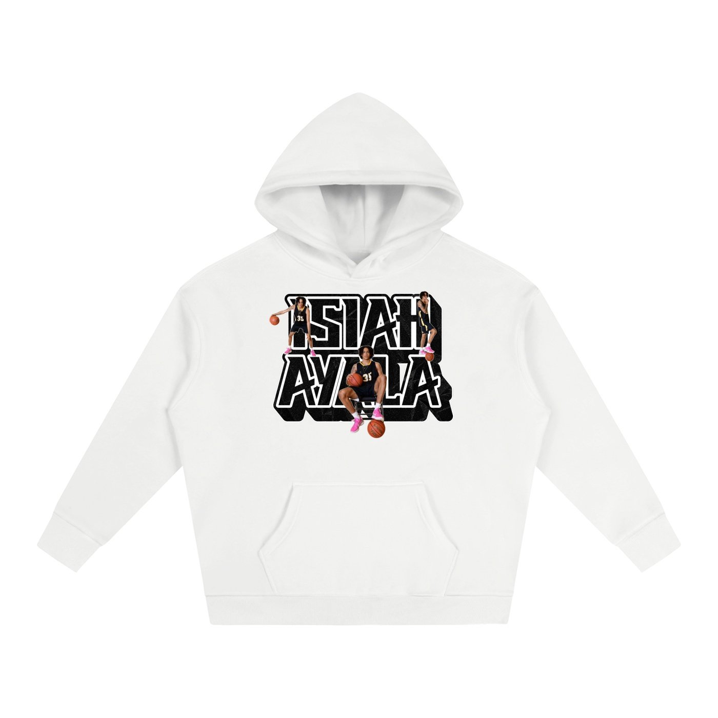 Isiah Ayala Oversize Fleeced Hoodie - Image 1