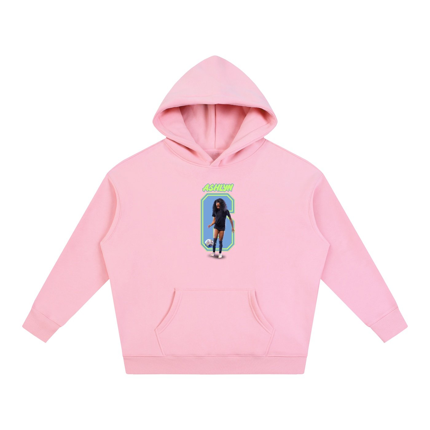 Ashlyn Bazile Oversize Fleeced Hoodie - Image 5