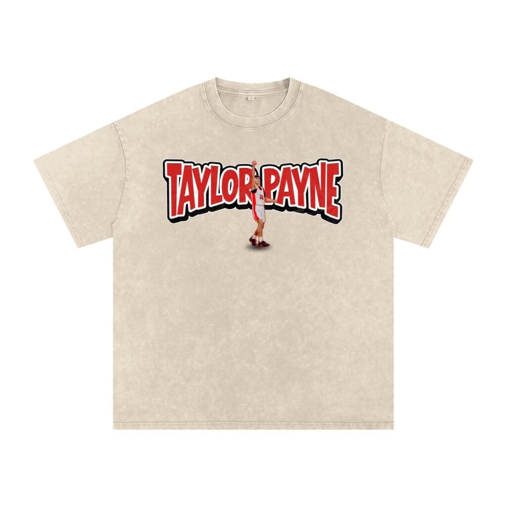 Taylor payne Snow Washed Oversized TEE