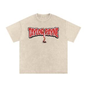 Taylor payne Snow Washed Oversized TEE - Image 2