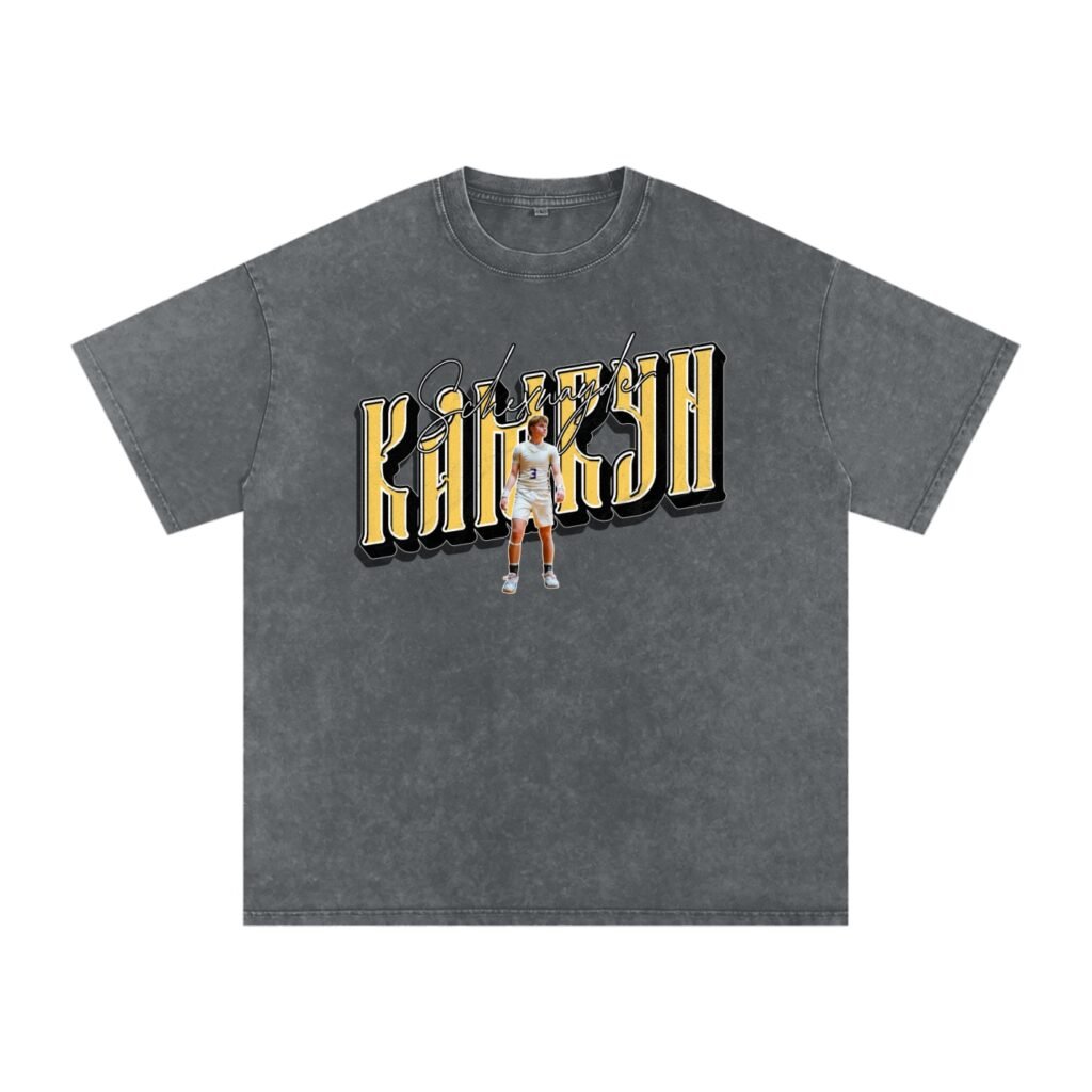 Kamryn Schexnayder Snow Washed Oversized TEE