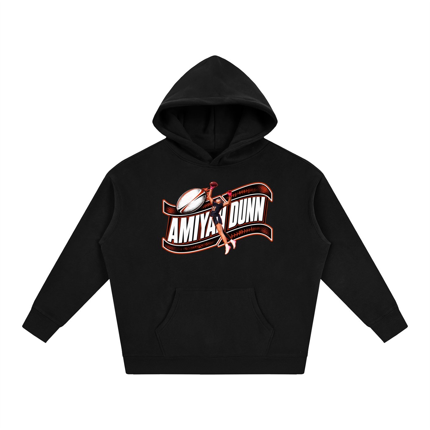 Amiyah Dunn Oversize Fleeced Hoodie - Image 1
