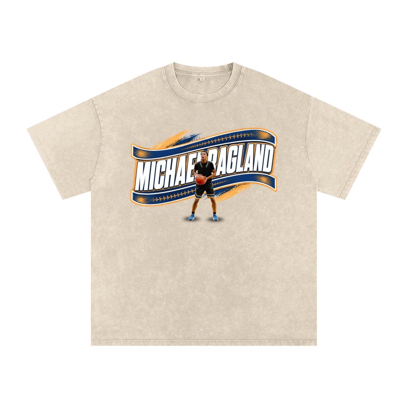 Michael Ragland Snow Washed Oversized TEE - Image 2