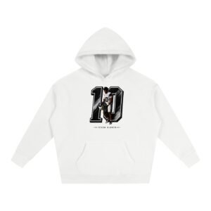 Tevon glover Oversize Fleeced Hoodie - Image 2