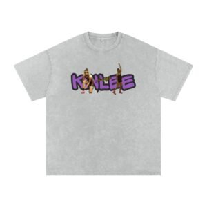 Kinlee Ann Taylor Snow Washed Oversized TEE - Image 3