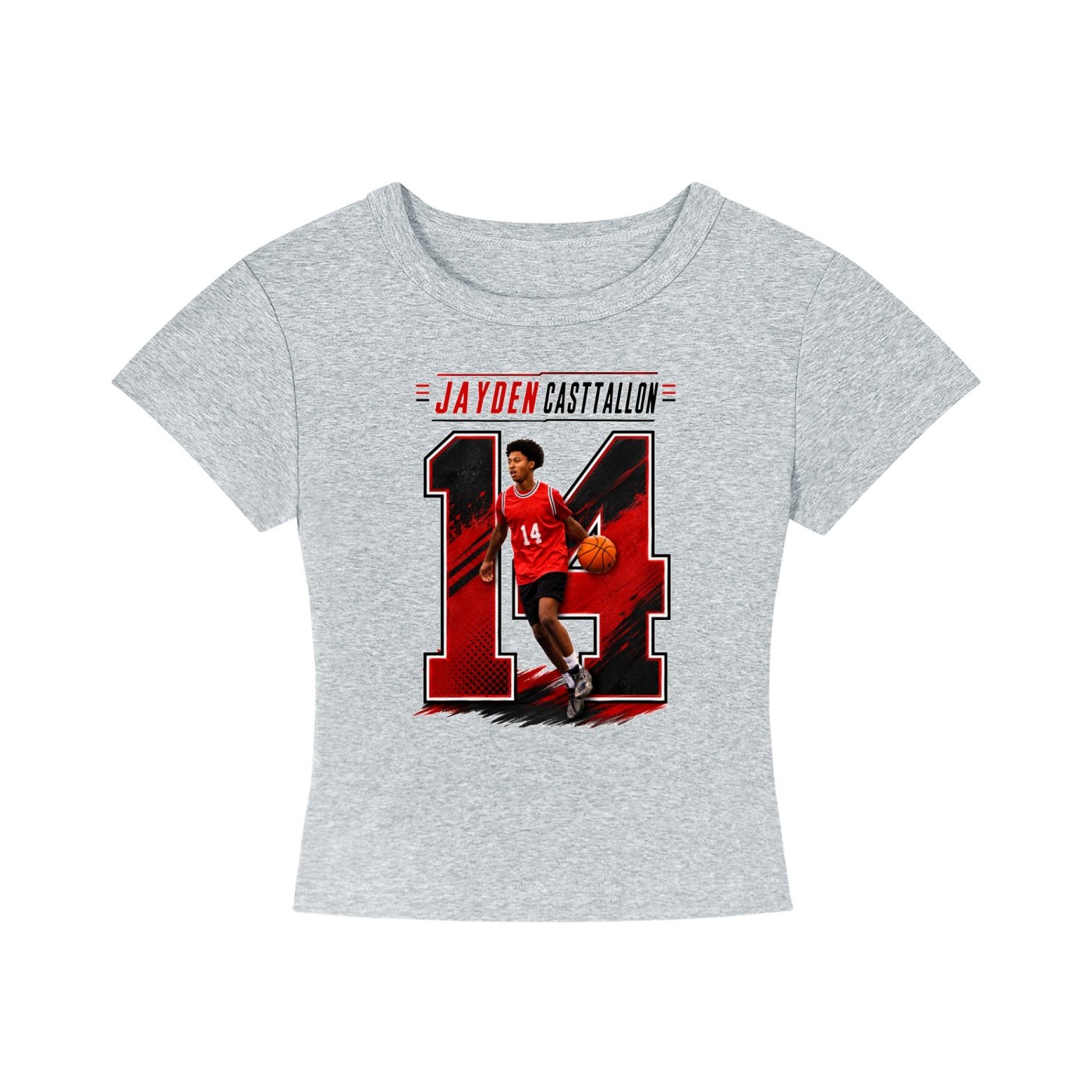 Jayden Castellon Women's CropTop - Image 2