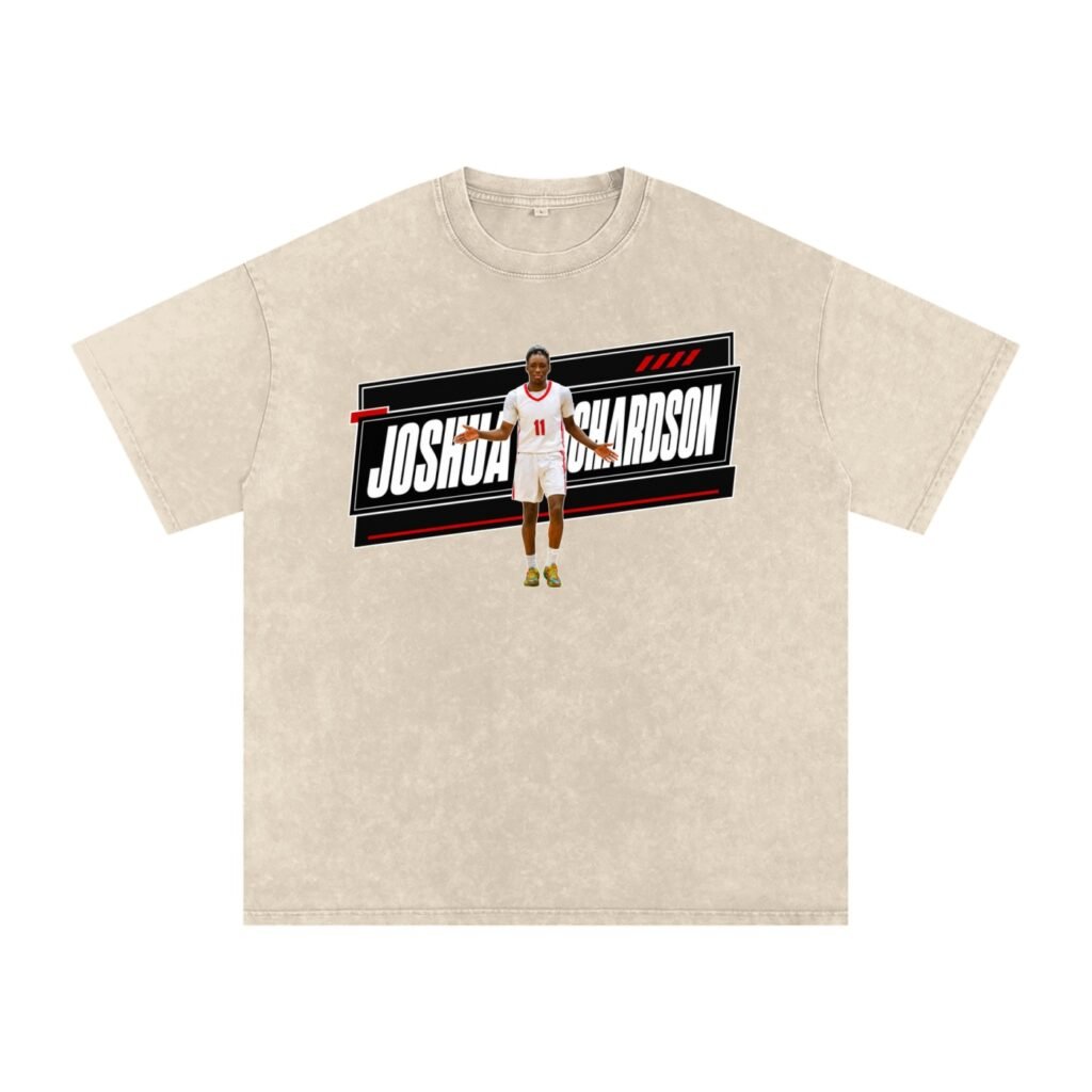Joshua Richardson Snow Washed Oversized TEE