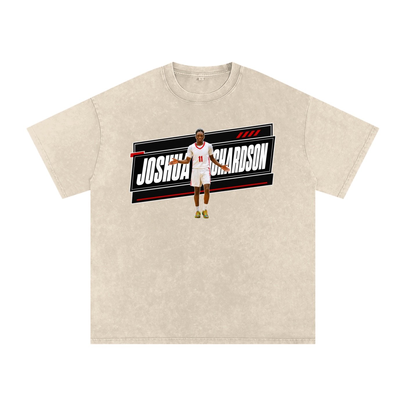 Joshua Richardson  Snow Washed Oversized TEE - Image 2