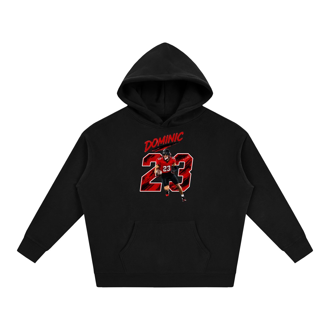 Dominic Mays III Oversize Fleeced Hoodie - Image 1
