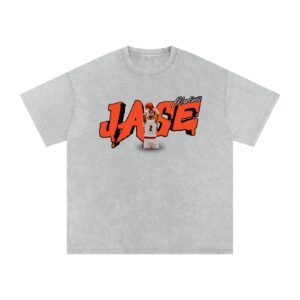 Jase Martinez Snow Washed Oversized TEE - Image 3